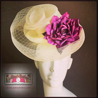 Ivory Fascinator